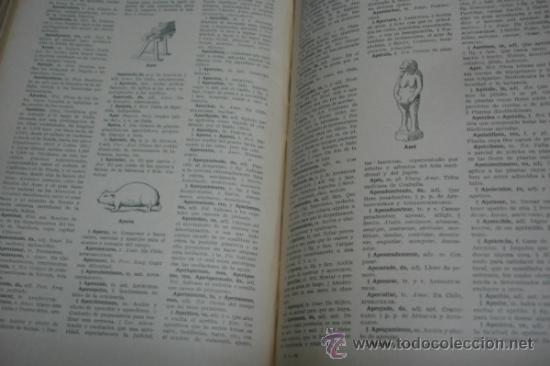 Enciclopedias antiguas: NOVÍSIMO DICCIONARIO DE LA LENGUA CASTELLANA - EDICIONES HYMSA - PRINCIPIO DEL SIGLO PASADO - Foto 2 - 37049795